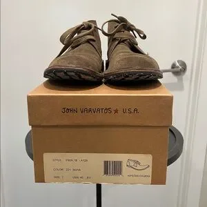 John Varvatos - Hipster Chukka Suede Boot Sz US 7/EU 40 - Sepia John Varvatos | Shoes | John Varvatos Hipster Chukka Suede  main image 3